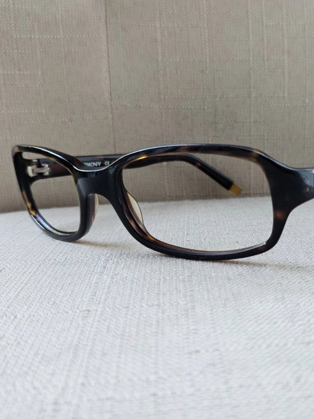 Vintage DKNY Women Eyeglasses Frame Dark Tortoise Eyewear DY4007 3016/3 Glasses